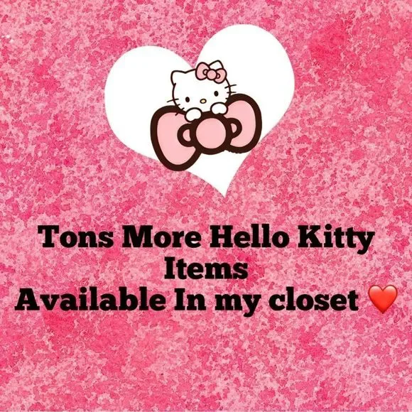 🌸 Hello Kitty stand Vanity Mirror-Sanrio White Pink - Picture 6 of 7